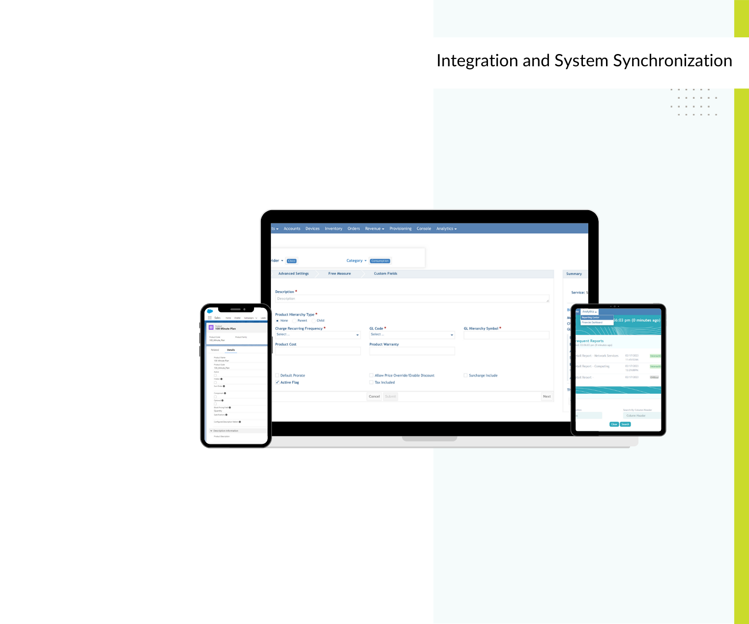 Coordinating Technologies for Unified Operations