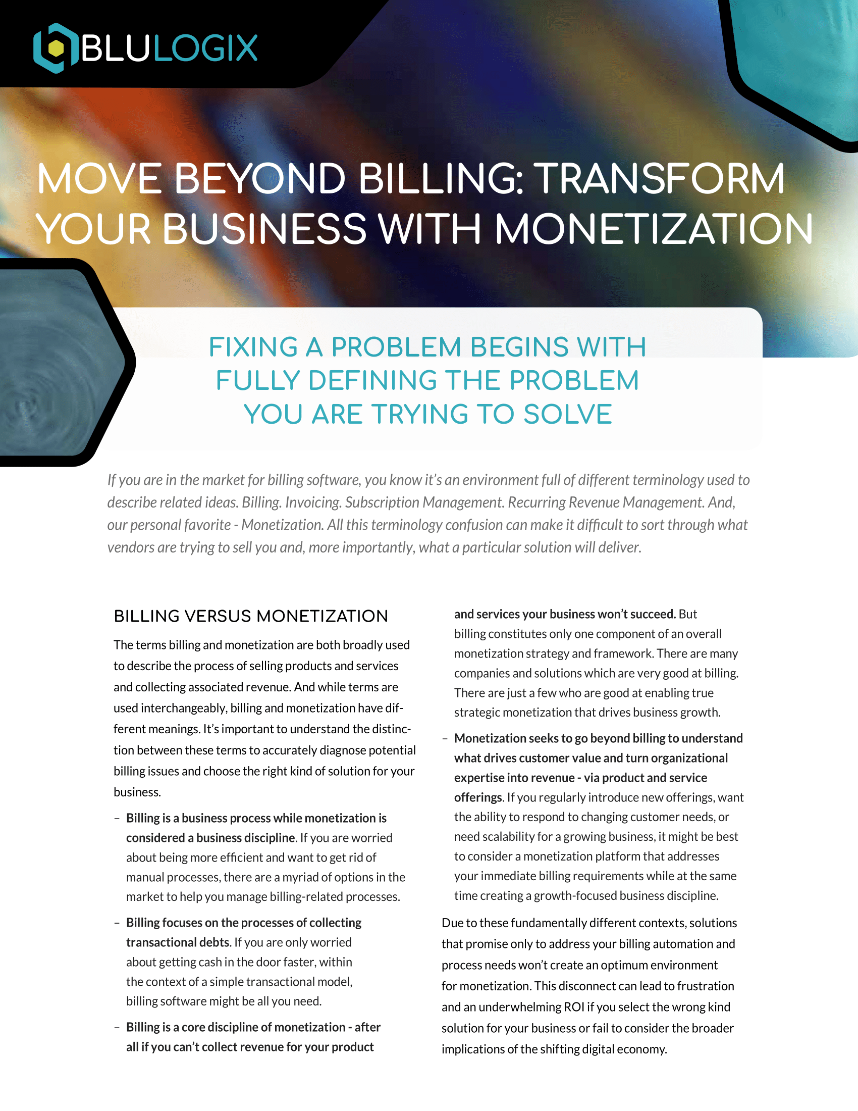 BluLogix Move Beyond Billing Ebook 1