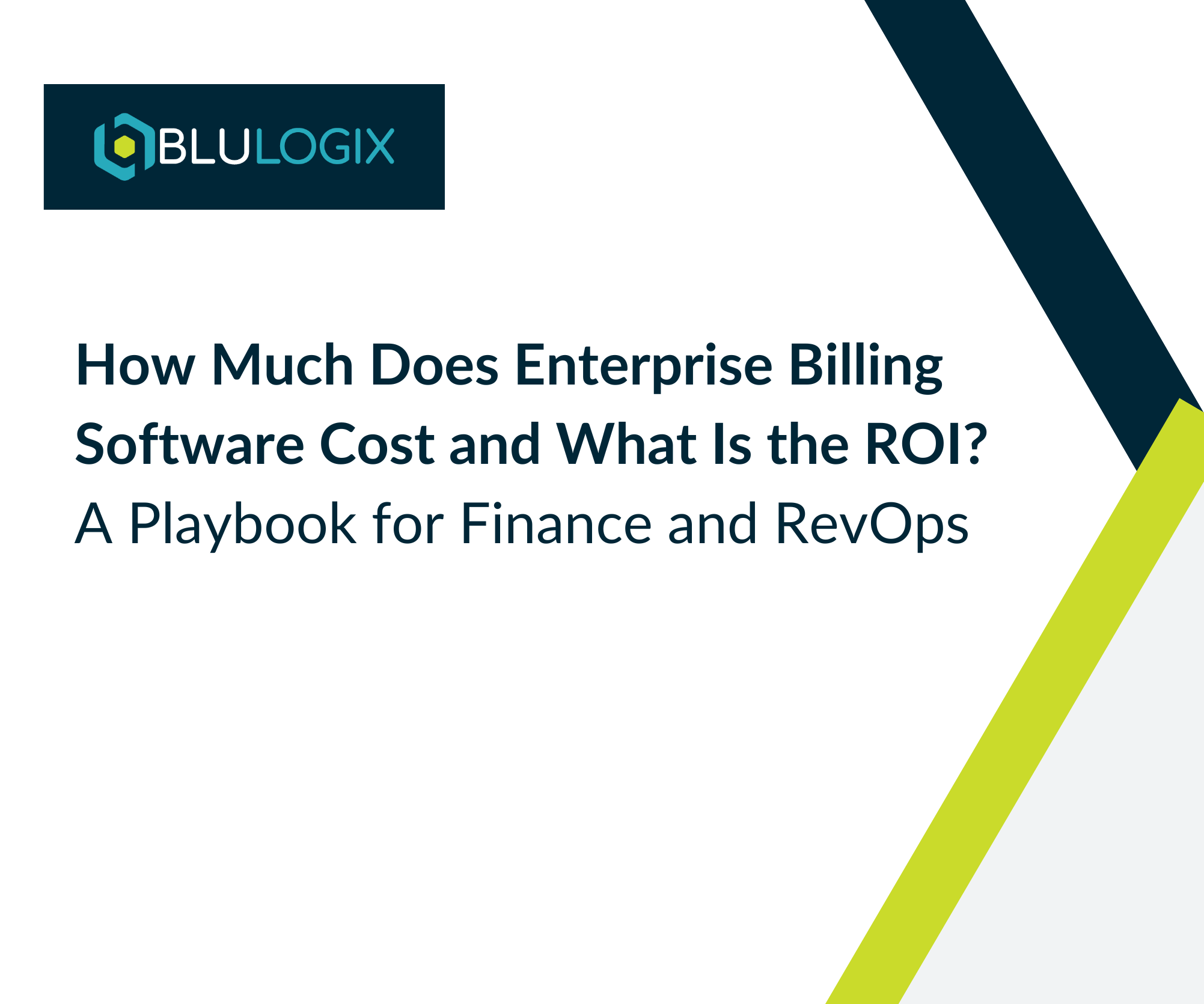 How Much Does Enterprise Billing Software Cost and What Is the ROI A Playbook for Finance and RevOps