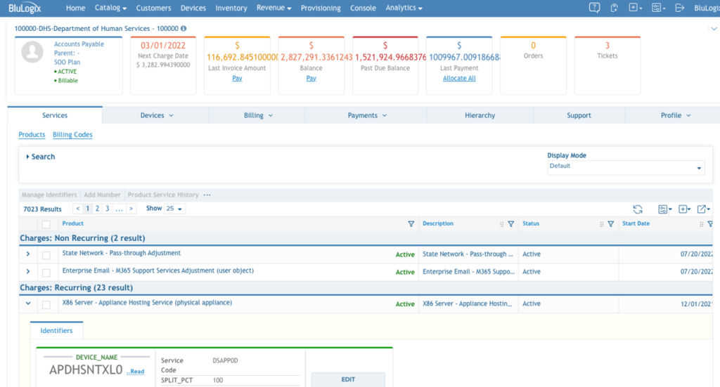 BluLogix clients leverage BluIQ Chargeback to: