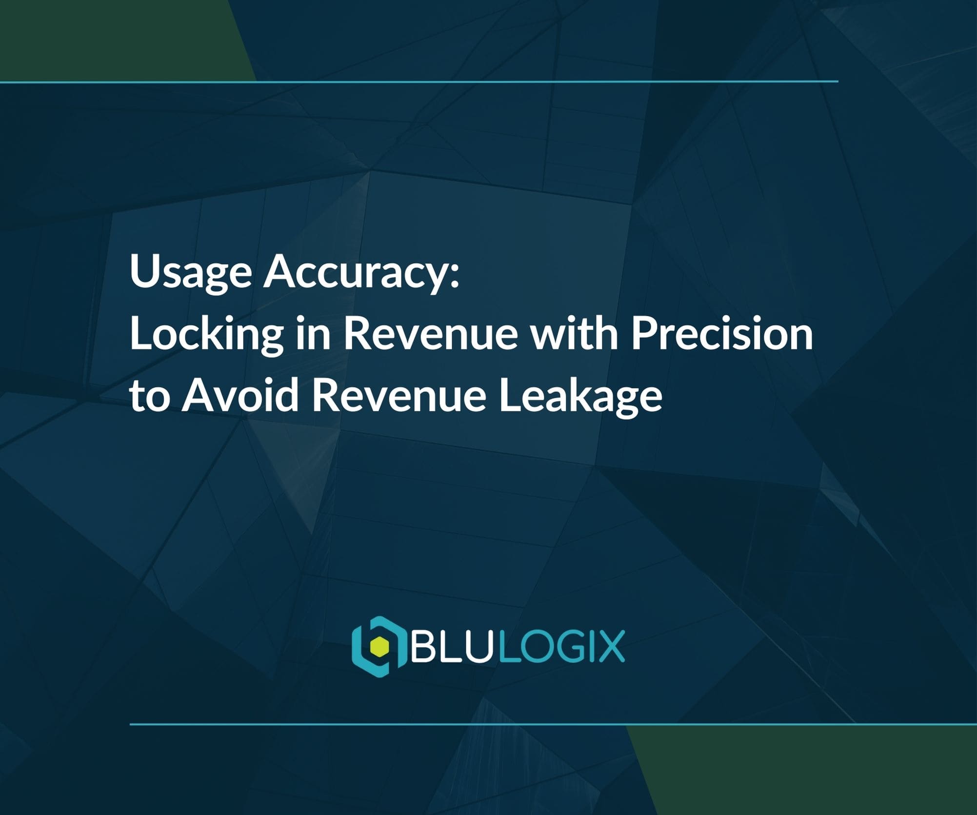 Usage Accuracy Locking in Revenue with Precision to Avoid Revenue Leakage