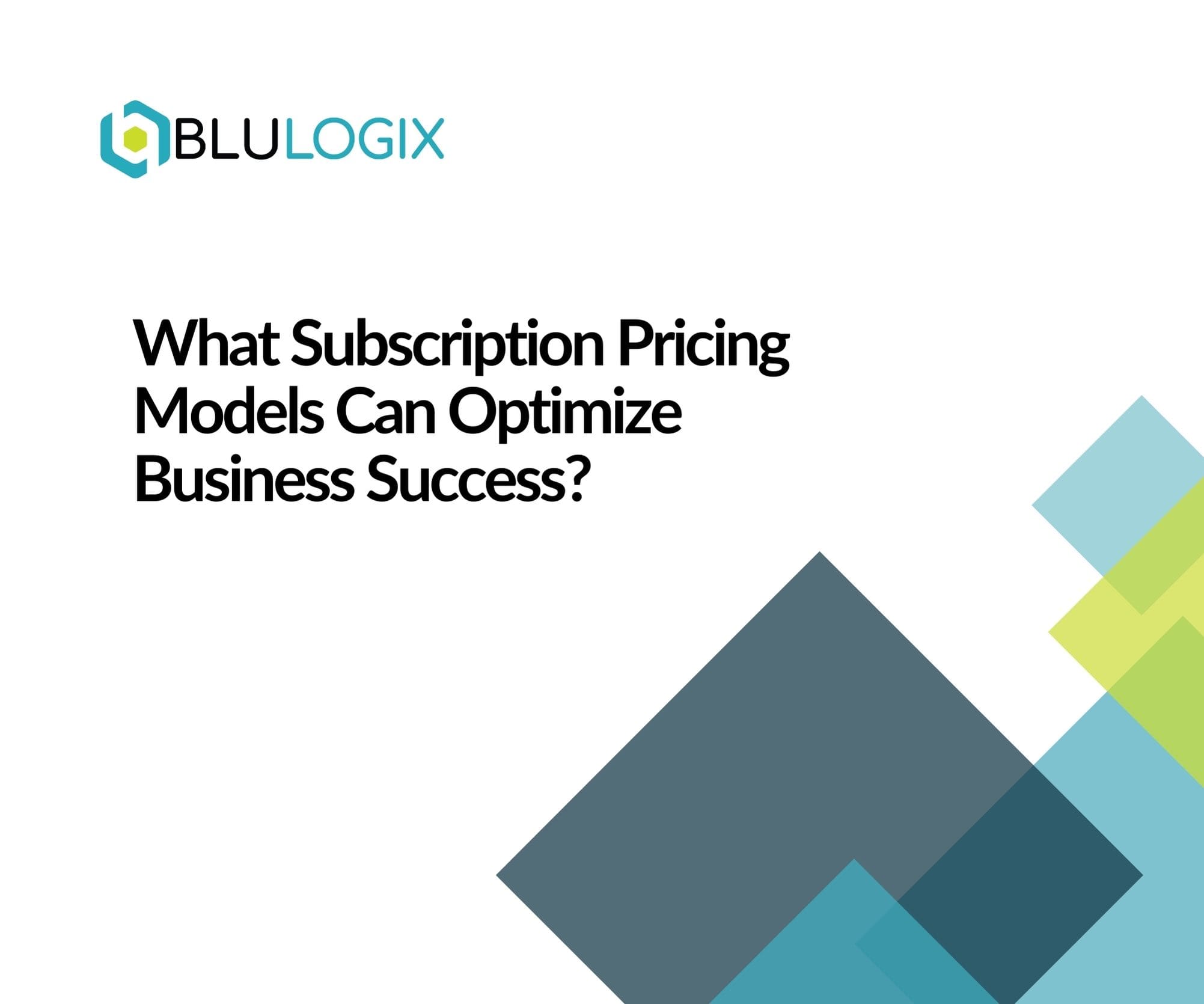 What Subscription Pricing Models Can Optimize Business Success