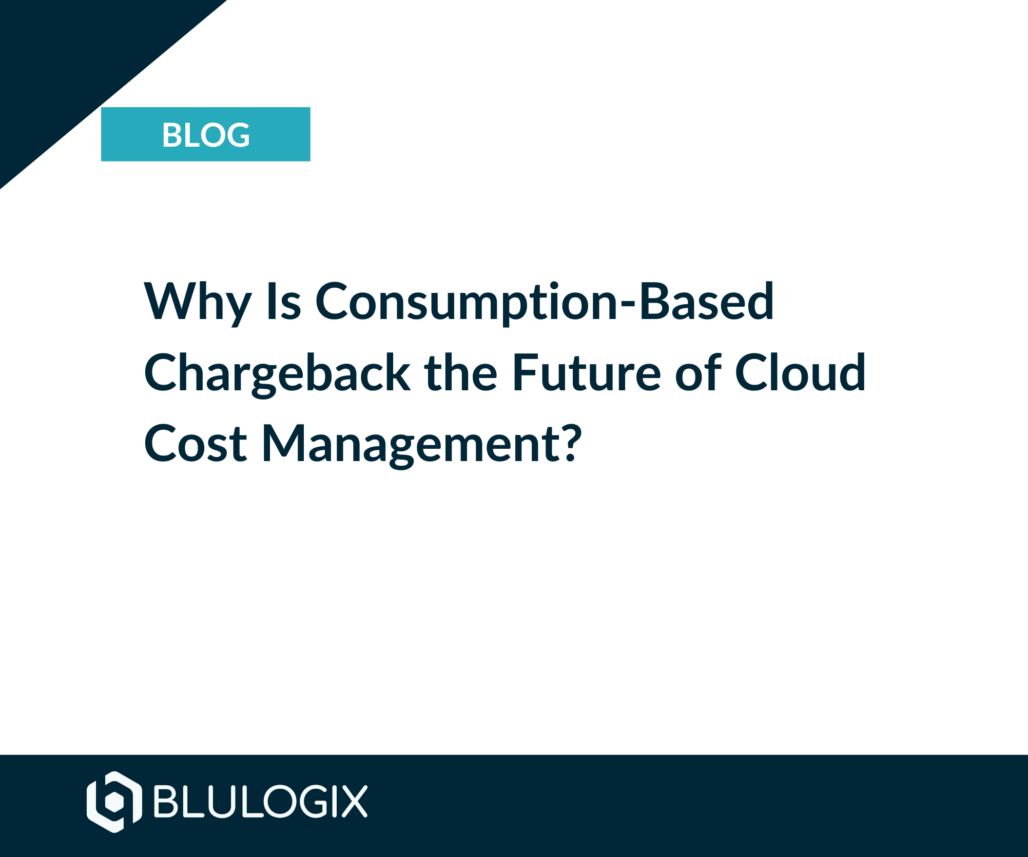 Why Is Consumption Based Chargeback the Future of Cloud Cost Management